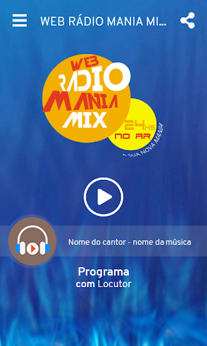 WEB RÁDIO MANIA MIX Screenshot 1