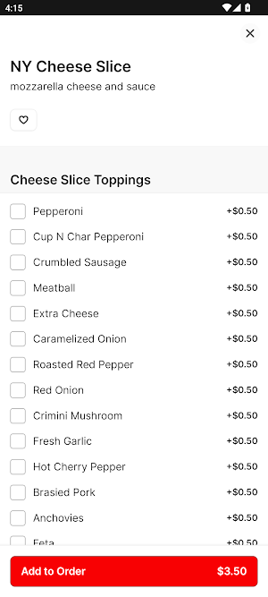 Delray Pizza Screenshot 2