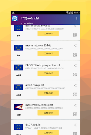 MTProto Proxy for Telegram Screenshot 1