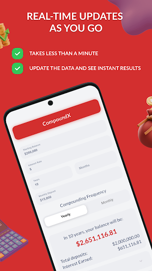 CompoundX - Compound interest Screenshot 1