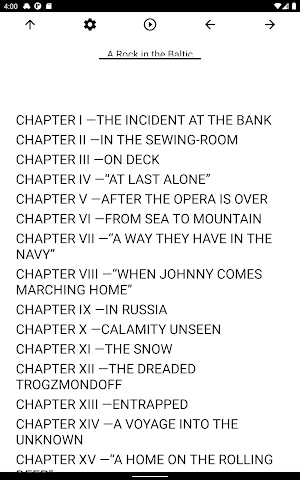 Book, A Rock in the Baltic Screenshot 2