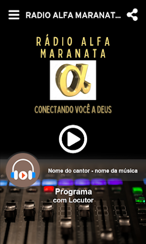 RÁDIO ALFA MARANATA Screenshot 0
