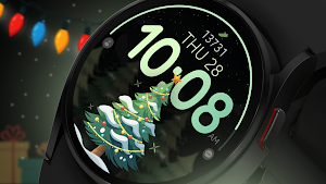 Christmas Steps watch face Screenshot 1
