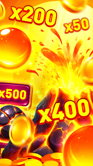 Red Lava Drops Screenshot 2
