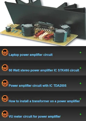 Power Amplifier Circuit Screenshot 3