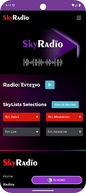 SkyRadioLive Screenshot 1