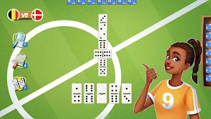 Dominoes Striker: Play Domino with a Soccer blend Screenshot 3