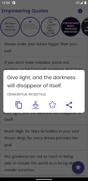 Empowering Quotes and Sayings Screenshot 3