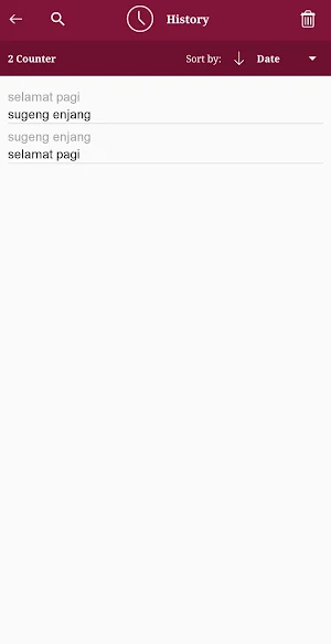 Javanese-Indonesian Translator Screenshot 3