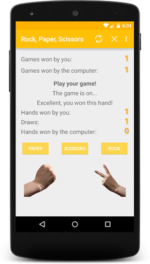 Rock, Paper, Scissors Screenshot 0