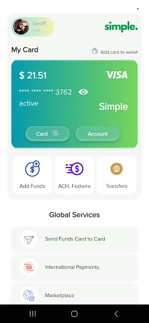 Simple. Screenshot 1