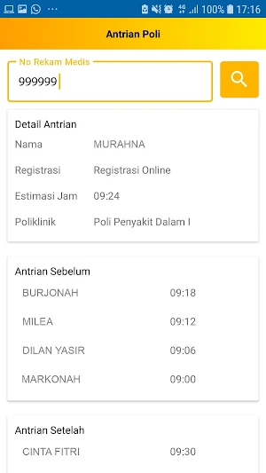 SiPasti RSUD Kota Mataram Screenshot 3