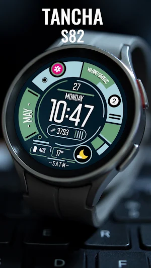 Tancha S82 Info Hub Watch Face Screenshot 1
