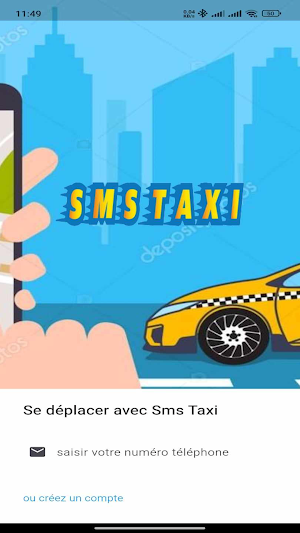 SMS Taxi Screenshot 0