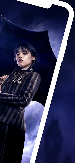 Wednesday Addams Wallpaper 4K Screenshot 1