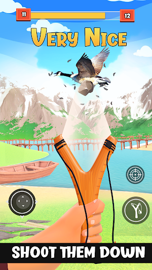 Bird Shooting: Slingshot Games Screenshot 0