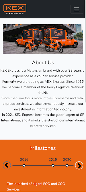 KEX Express MY Screenshot 2