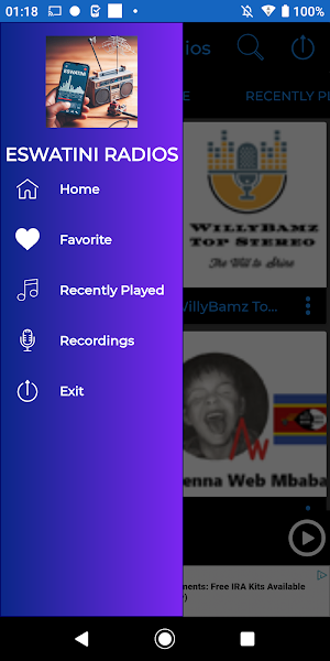 Eswatini Radios + Recorder Screenshot 3