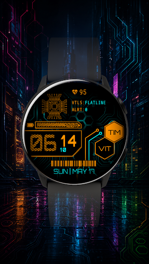 Ghost Protocol Watch Face Screenshot 0