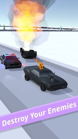 Battle Car - Police Escape Screenshot 3