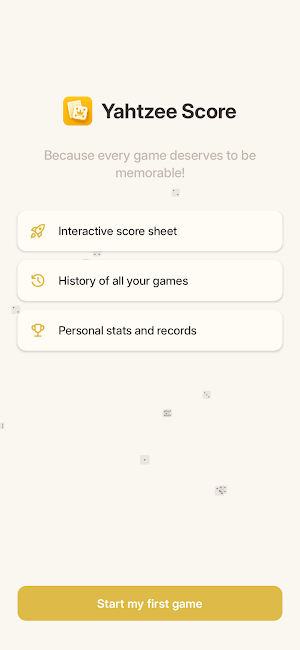Yahtzee Score Screenshot 0