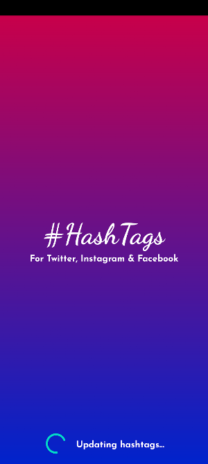 # Hashtags Generator Screenshot 0