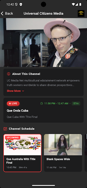 UC MediaNet Screenshot 1