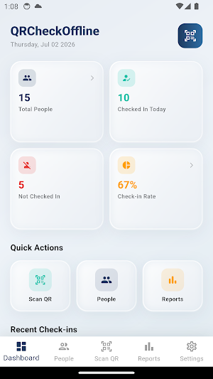 QRCheckOffline Screenshot 0