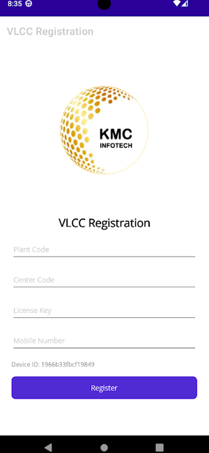 KMC CENTER APP Screenshot 0