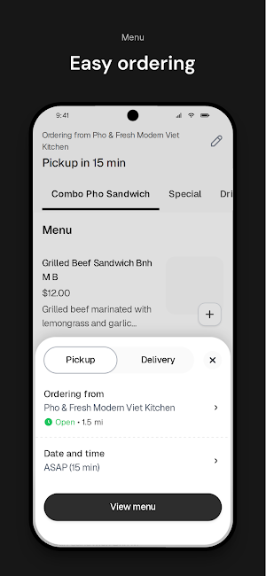 Pho & Fresh Modern Viet Screenshot 2
