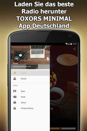 TOXORS MINIMAL RADIO Online Kostenlos Deutschland Screenshot 2