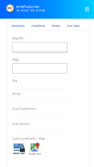 TPI Customer Credit Screenshot 2