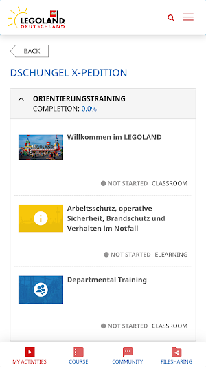 Legoland Lernplattform Screenshot 1