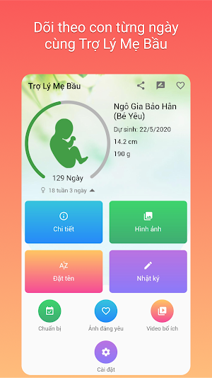 Trợ Lý Mẹ Bầu Screenshot 0