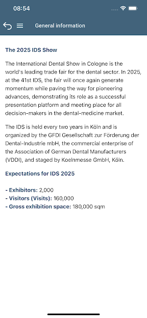 IDS 2025 Septodont Screenshot 2