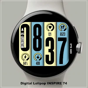 Lollipop Big Modern Watch IN74 Screenshot 2