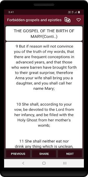 Forbidden gospels and epistles Screenshot 2