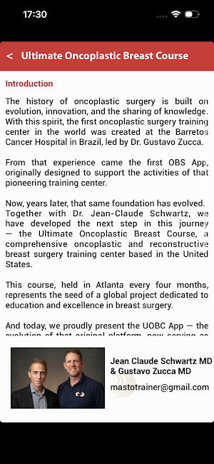 Oncoplastic Breast Course Screenshot 1