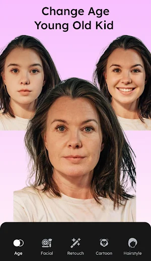 AI Face Editor - Age HairStyle Screenshot 0