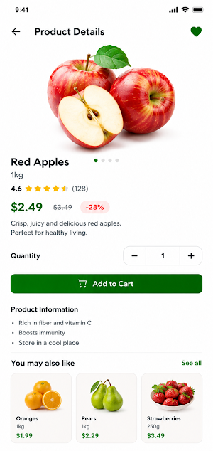 Peapod Screenshot 1