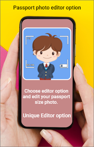 Passport size photo maker Screenshot 3