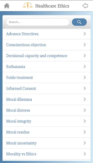 Healthcare Ethics Screenshot 1