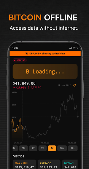 BitStats: Bitcoin Price & More Screenshot 0