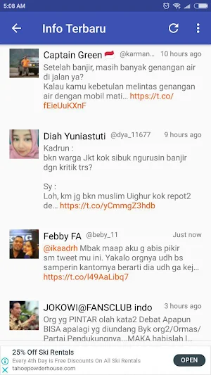 Cek Posko Banjir Screenshot 0