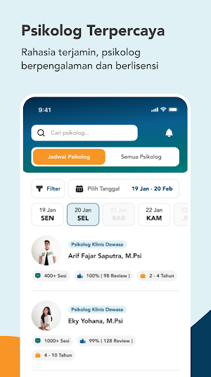 WellMe: Curhat & Konseling Screenshot 2