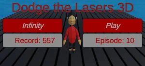 Dodge the Lasers 3D Screenshot 0