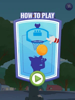 Tom & Jerry: Backyard Hoops Screenshot 1