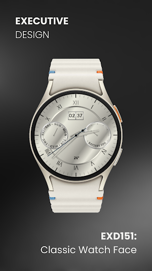 EXD151: Classic Watch Face Screenshot 3