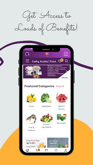 Cushy Access Food Screenshot 2