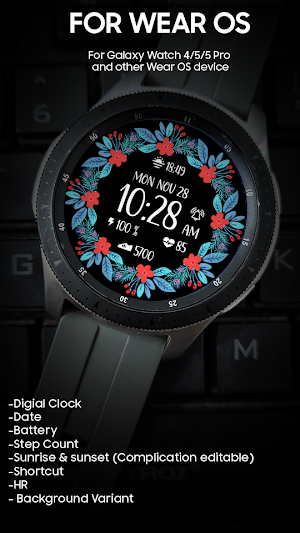 Winter Floral Screenshot 0